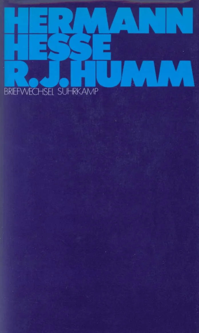 Buchcover von 'Briefwechsel' - Gebundene Ausgabe von Hermann Hesse