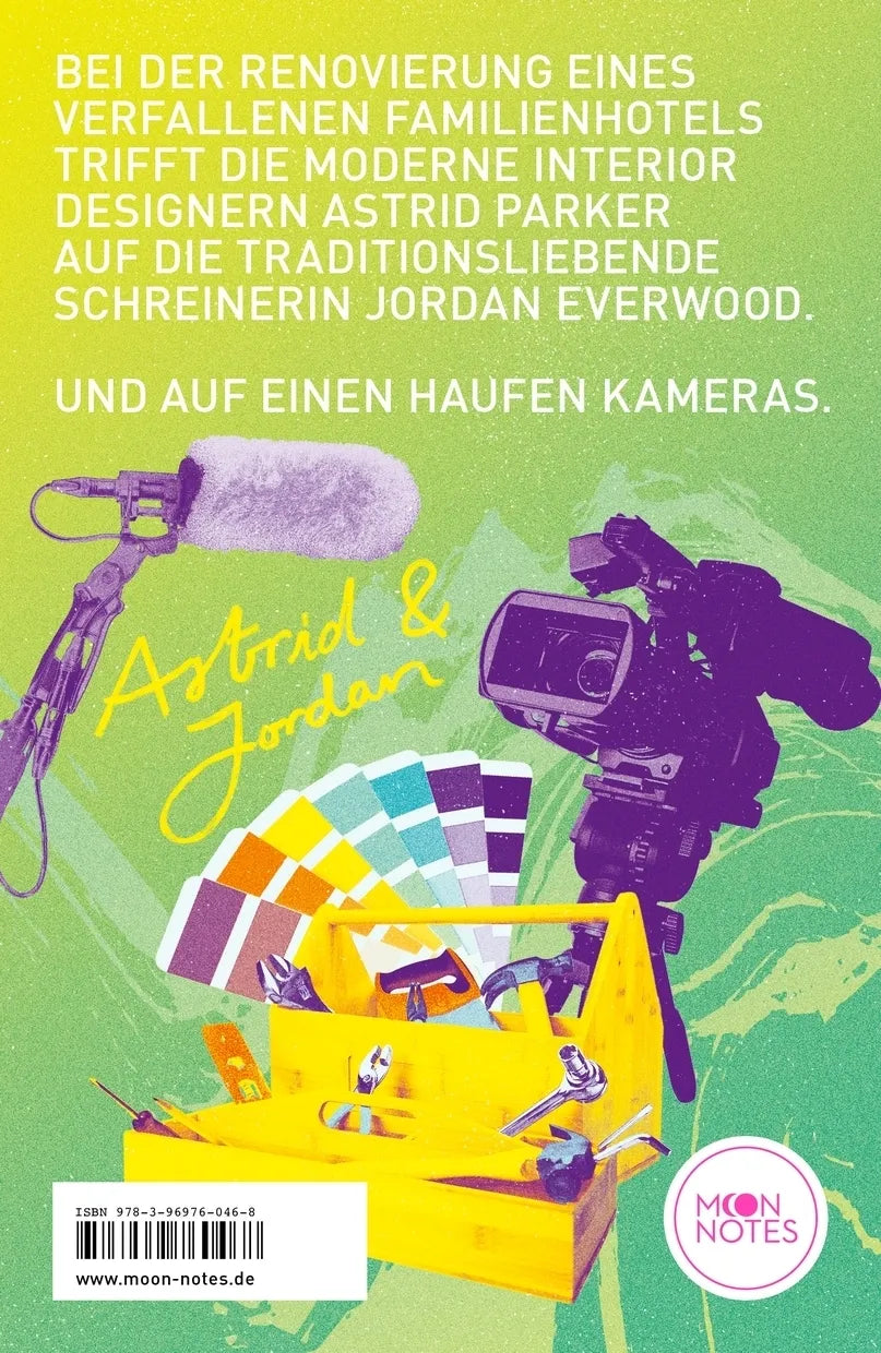 Buchrückseite von 'Bright Falls 2. Astrid Parker Doesn't Fail' mit Klappentext - Paperback
