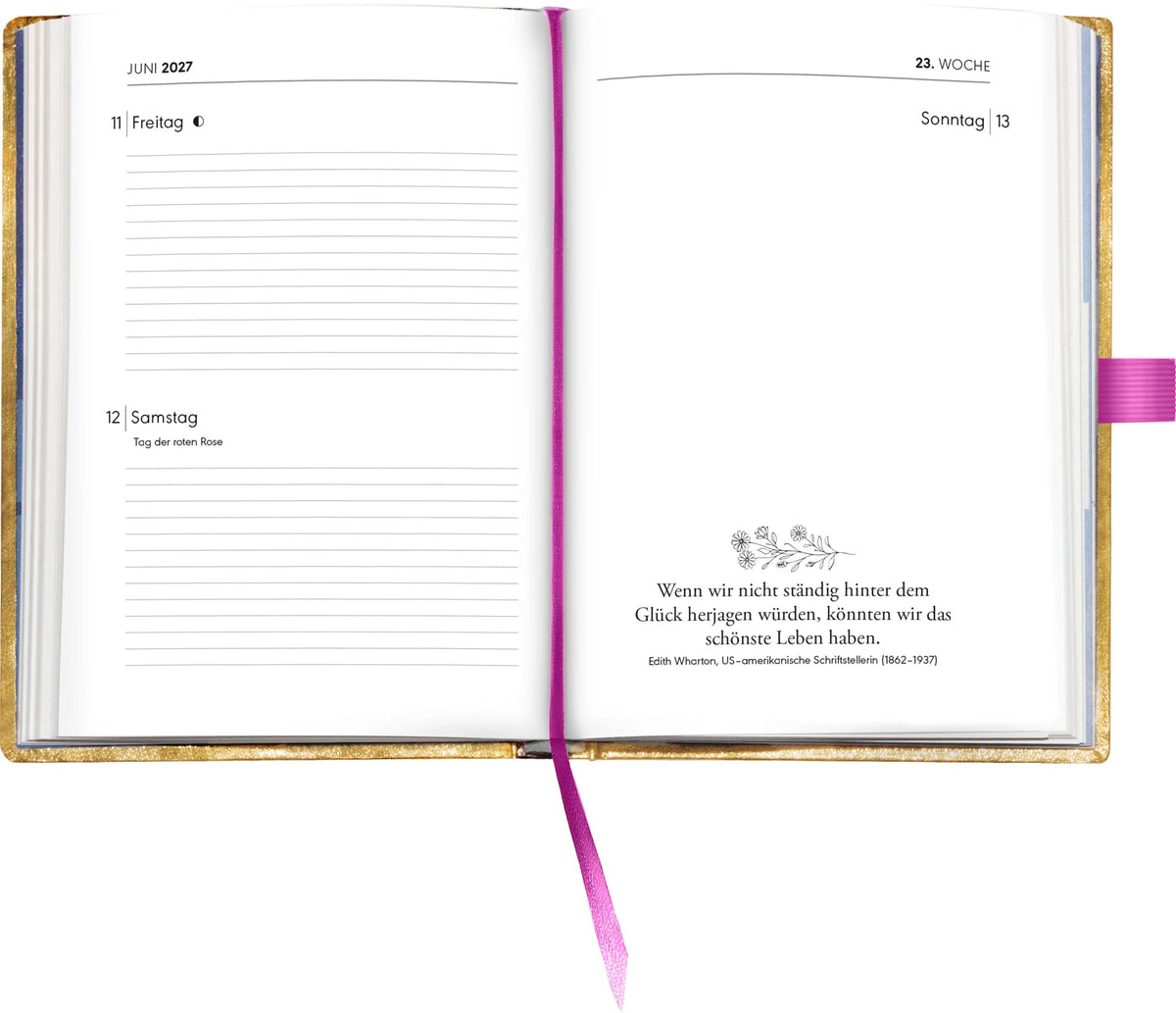 Brigitte Goldkalender 2027 – Ansicht