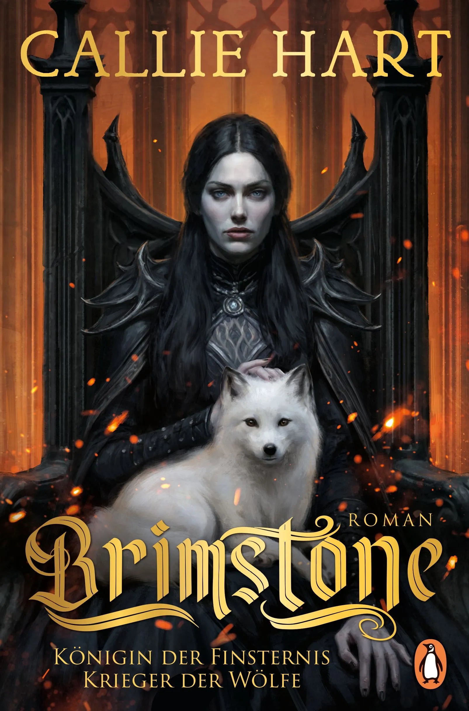 Cover: Brimstone - Königin der Finsternis. Krieger der Wölfe (Paperback) von Callie Hart
