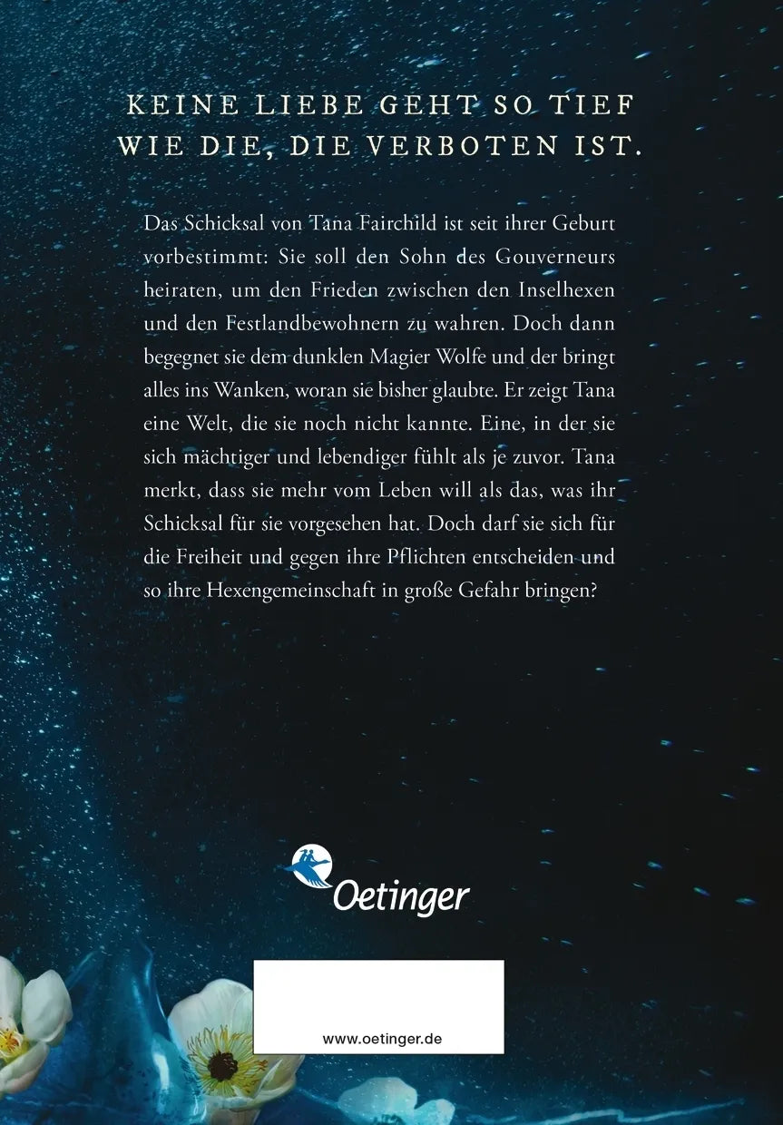 Buchrückseite von 'Bring Me Your Midnight' mit Klappentext - Gebundene Ausgabe