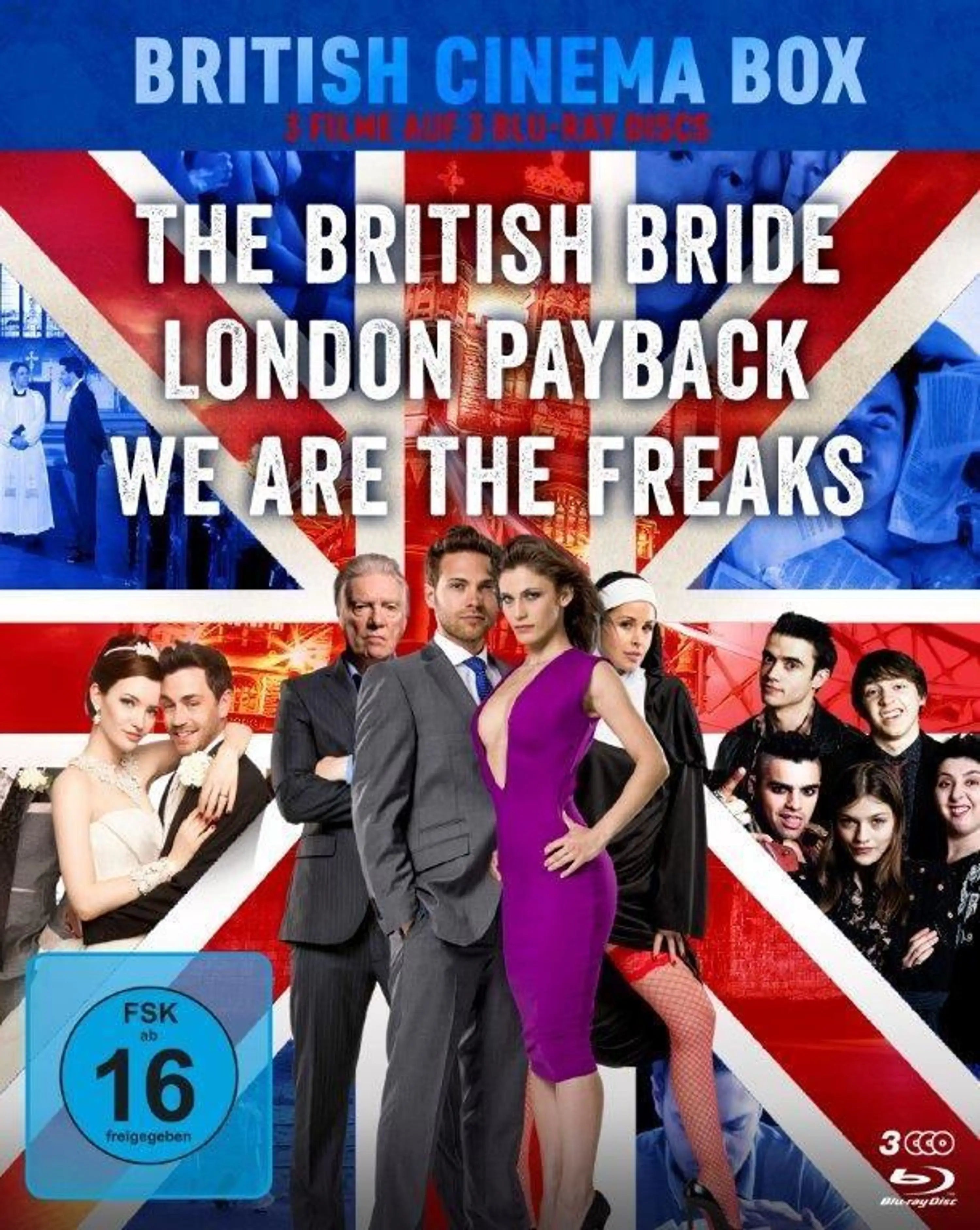 British Cinema Box Filmsammlung auf Blu-ray Cover