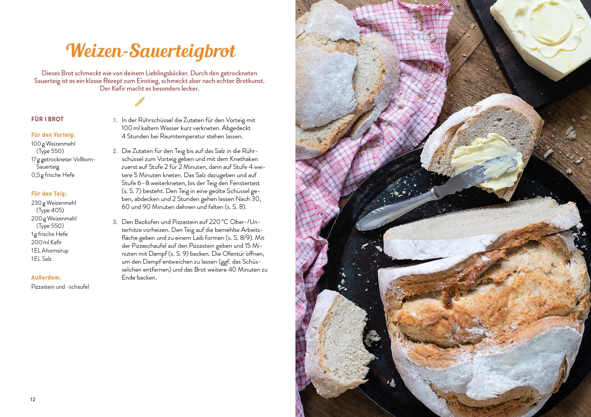 Innenansicht von 'Brot backen mit der KitchenAid' - Gebundene Ausgabe