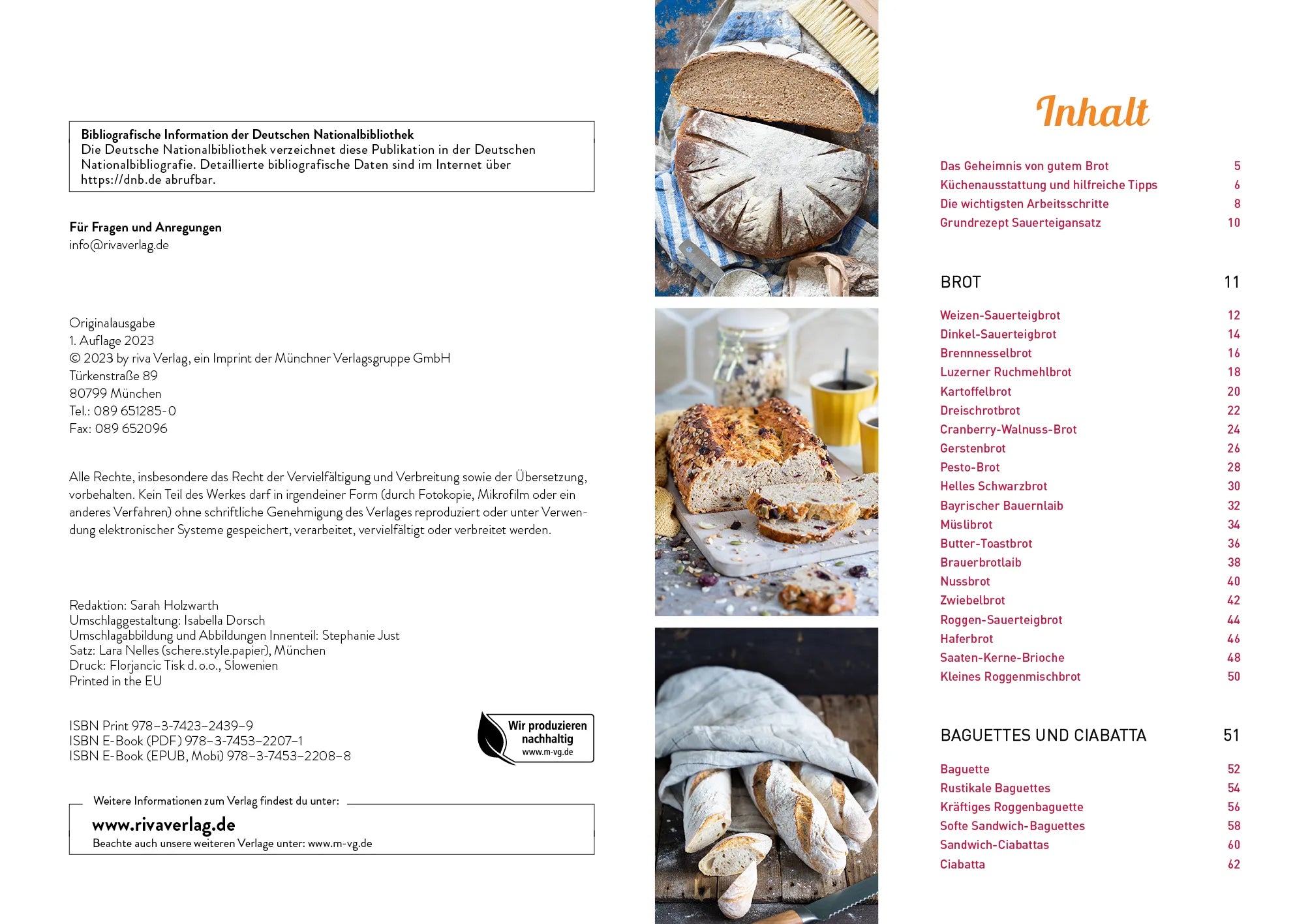 Innenansicht von 'Brot backen mit der KitchenAid' - Gebundene Ausgabe