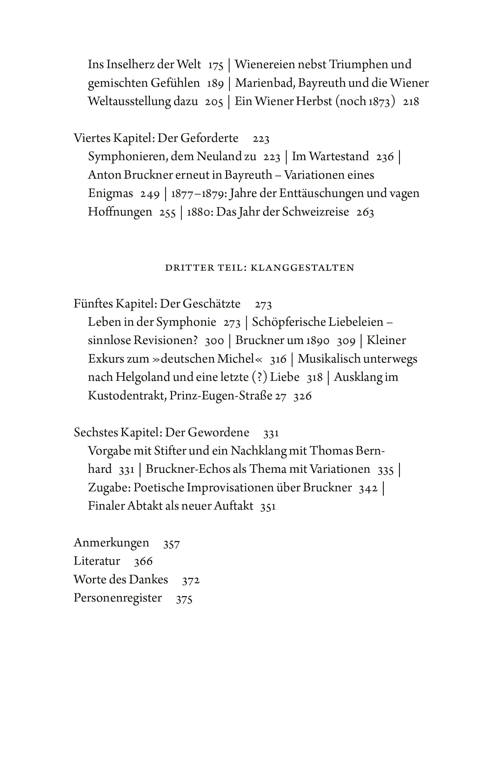 Abbildung von 'Bruckner'