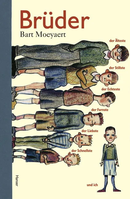 Buchcover von 'Brüder' - Gebundene Ausgabe von Bart Moeyaert
