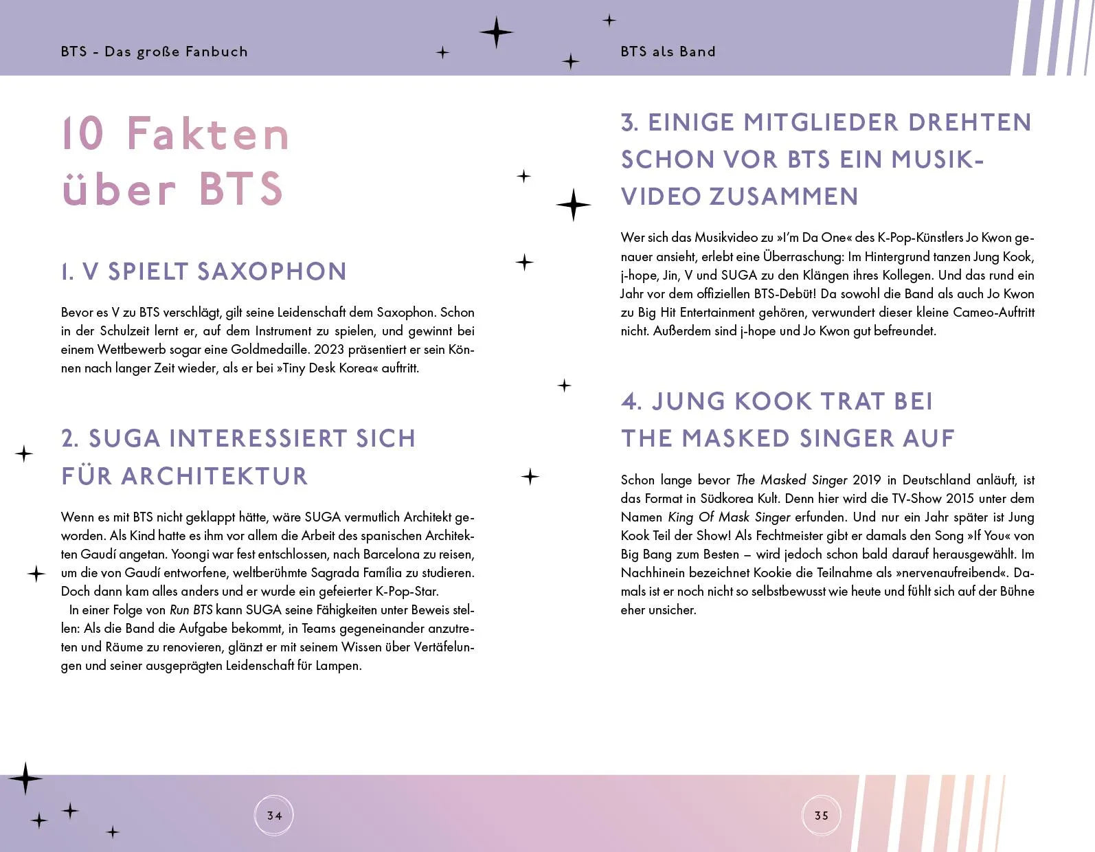 Innenansicht von 'BTS' - Gebundene Ausgabe