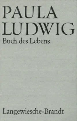 Buchcover von 'Buch des Lebens' - Gebundene Ausgabe von Paula Ludwig