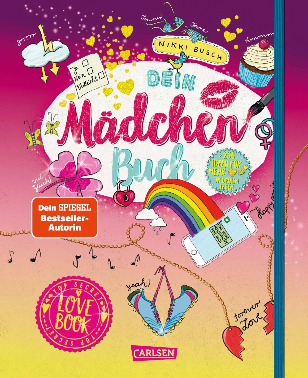 Buchcover von '#buch4you: Dein Mädchenbuch: Lovebook' - Taschenbuch von Nikki Busch