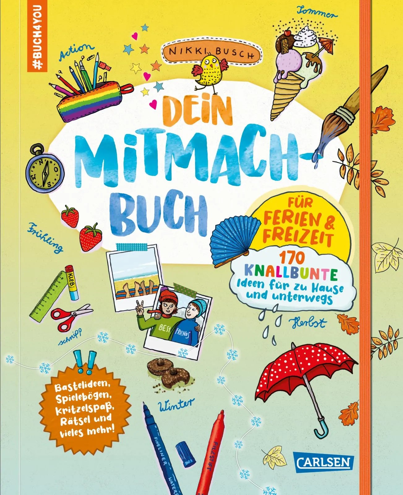 Buchcover von '#buch4you: Dein Mitmach-Buch' - Taschenbuch von Nikki Busch