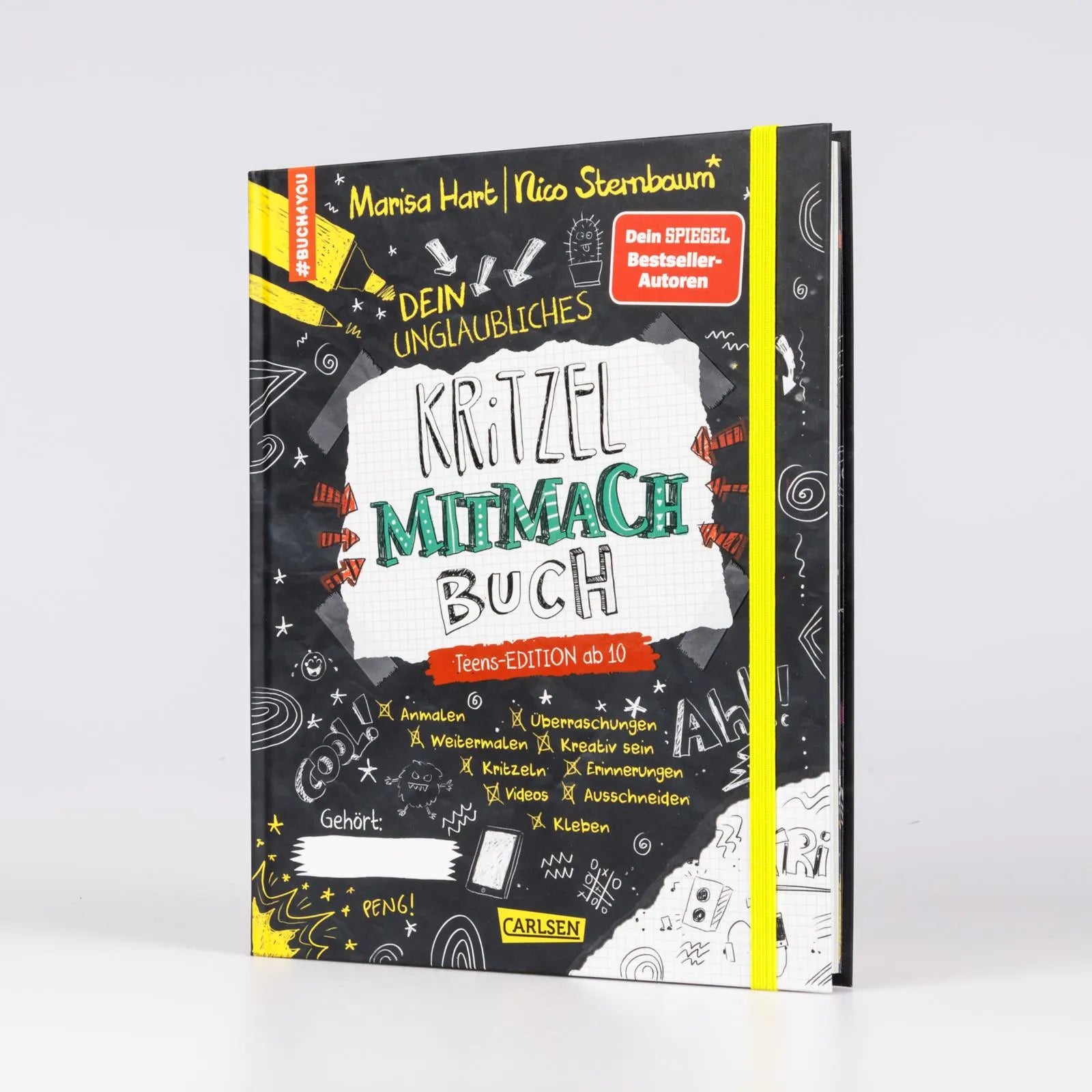 Marisa Hart - #buch4you: Dein unglaubliches Kritzel-Mitmach-Buch