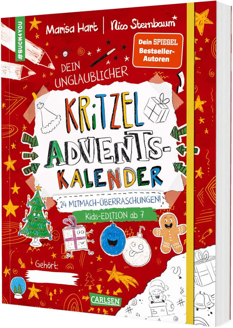 #buch4you: Kritzel-Mitmach-Adventskalender