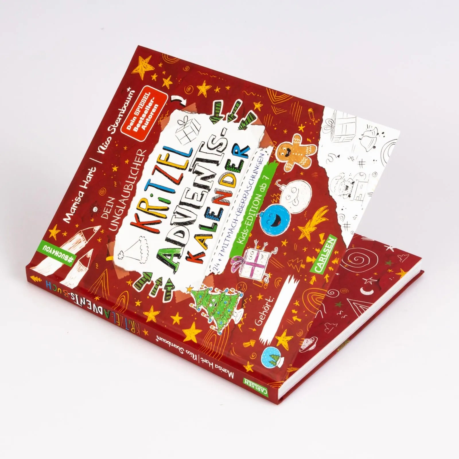 Detailansicht: #buch4you: Kritzel-Mitmach-Adventskalender (Taschenbuch)