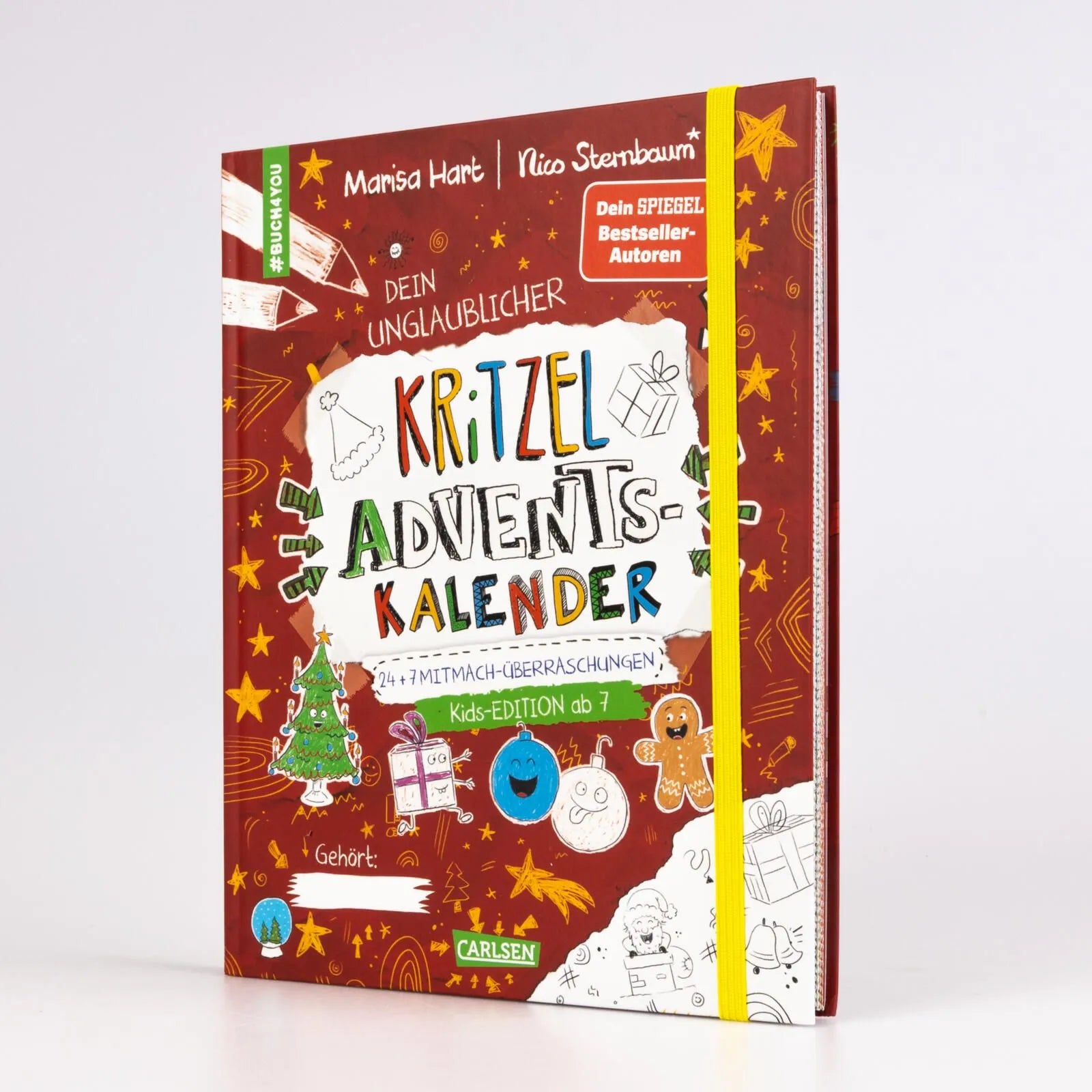 Detailansicht: #buch4you: Kritzel-Mitmach-Adventskalender (Taschenbuch)