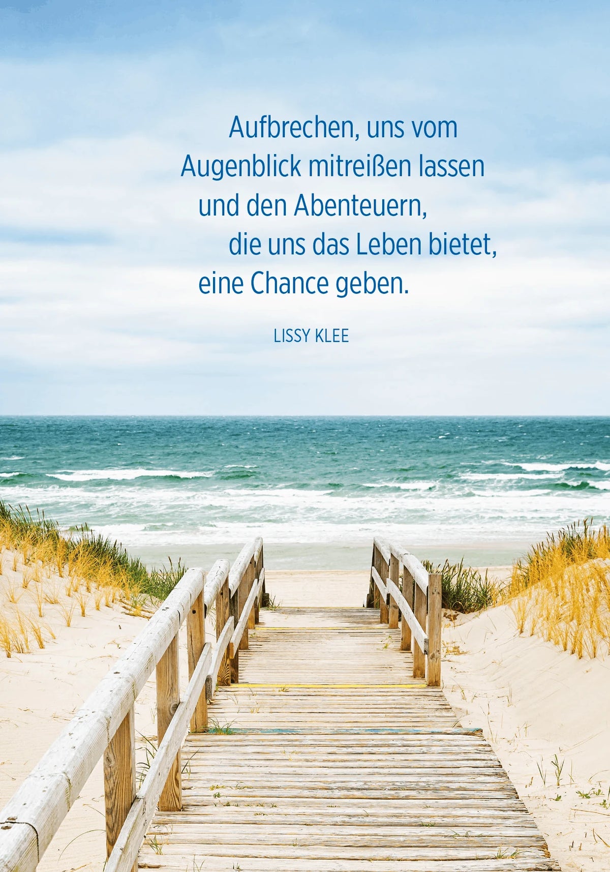 Buchkalender 2027: Zeit für Neues – Ansicht