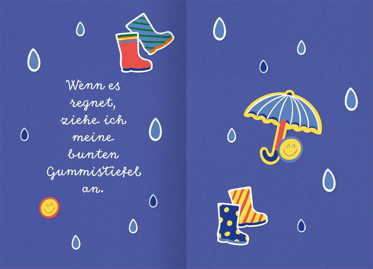 Buchkalender Happy durchs Jahr 2027 – Ansicht