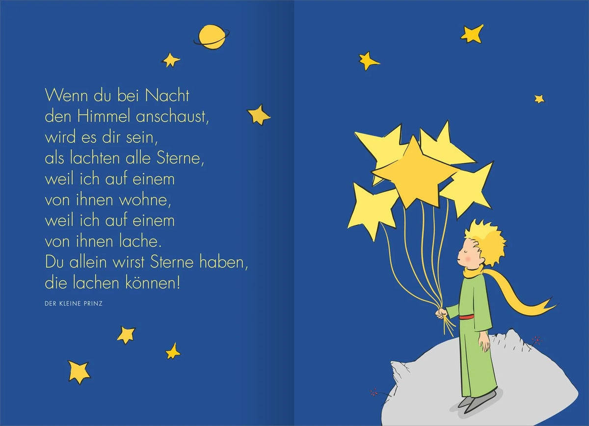 Buchkalender Man sieht nur mit dem Herzen gut 2027 – Ansicht