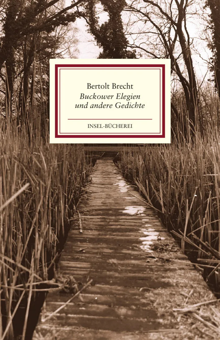 Buchcover von 'Buckower Elegien und andere Gedichte' - Gebundene Ausgabe von Bertolt Brecht
