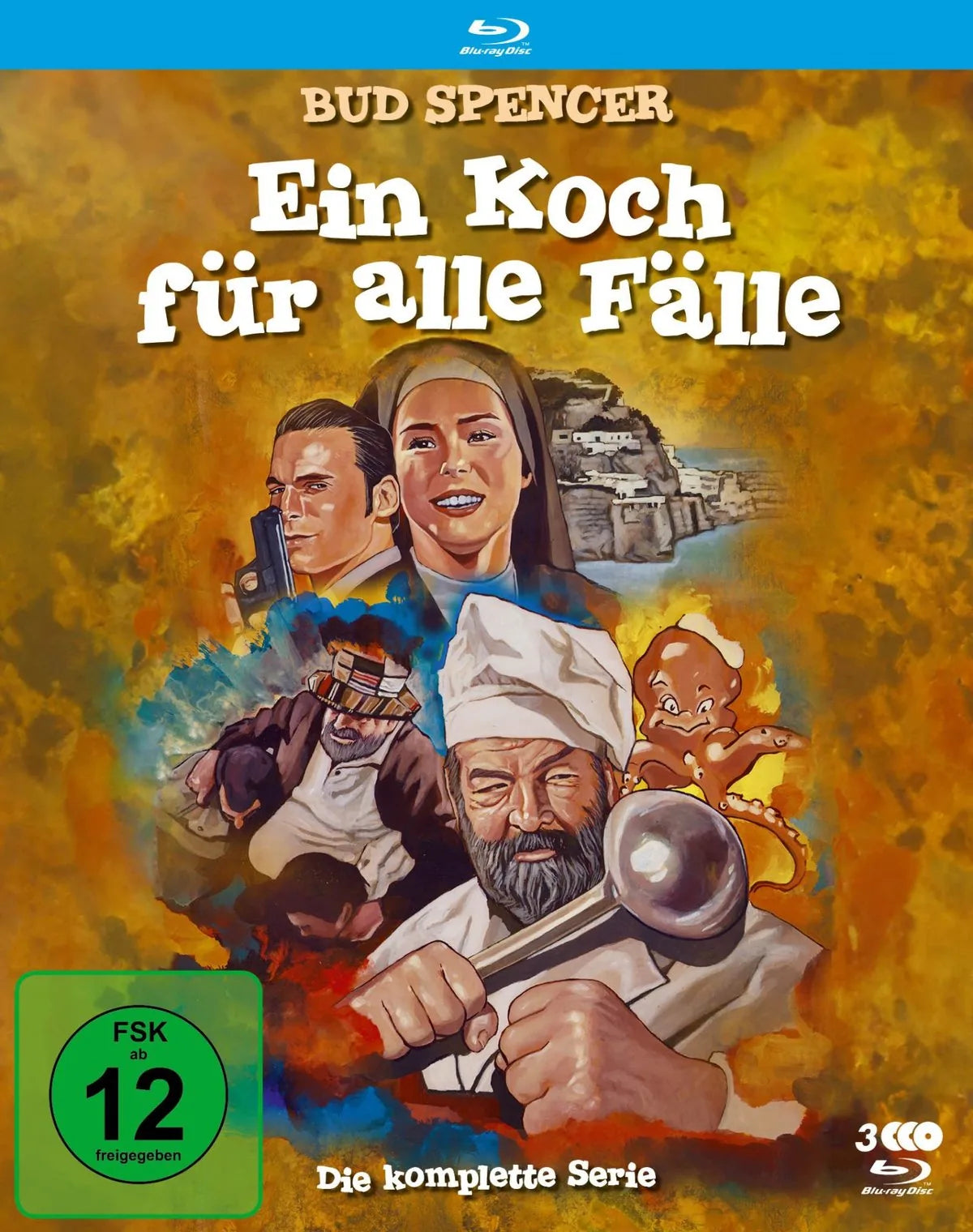 Bud Spencer – Die Fälle des Kochs - Die komplett - Blu-ray Disc