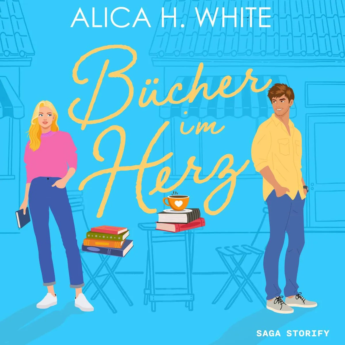 Cover: Bücher im Herz (Hörbuch Download) von Alica H. White