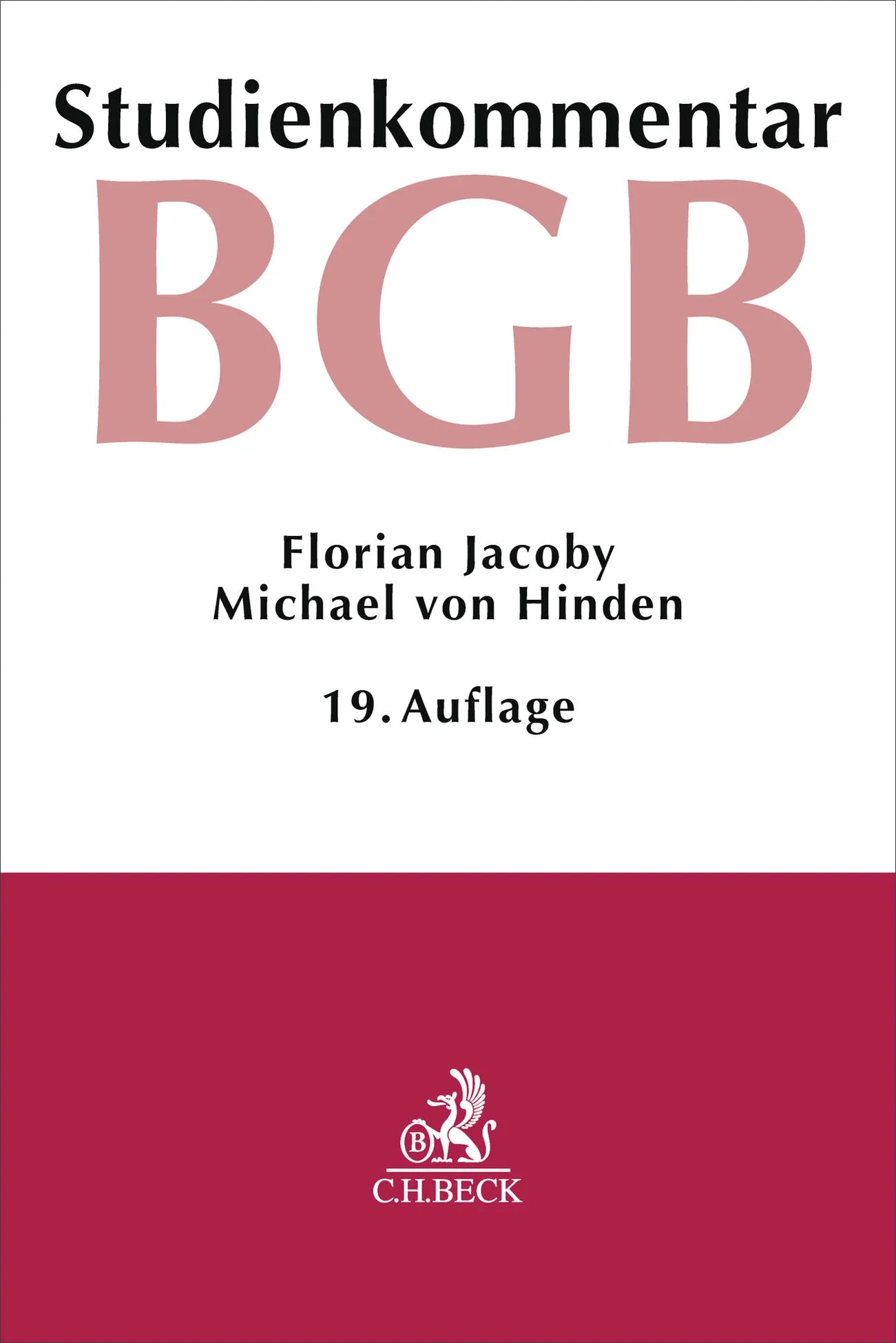 Buchcover von 'Bürgerliches Gesetzbuch. BGB' - Taschenbuch von Florian Jacoby