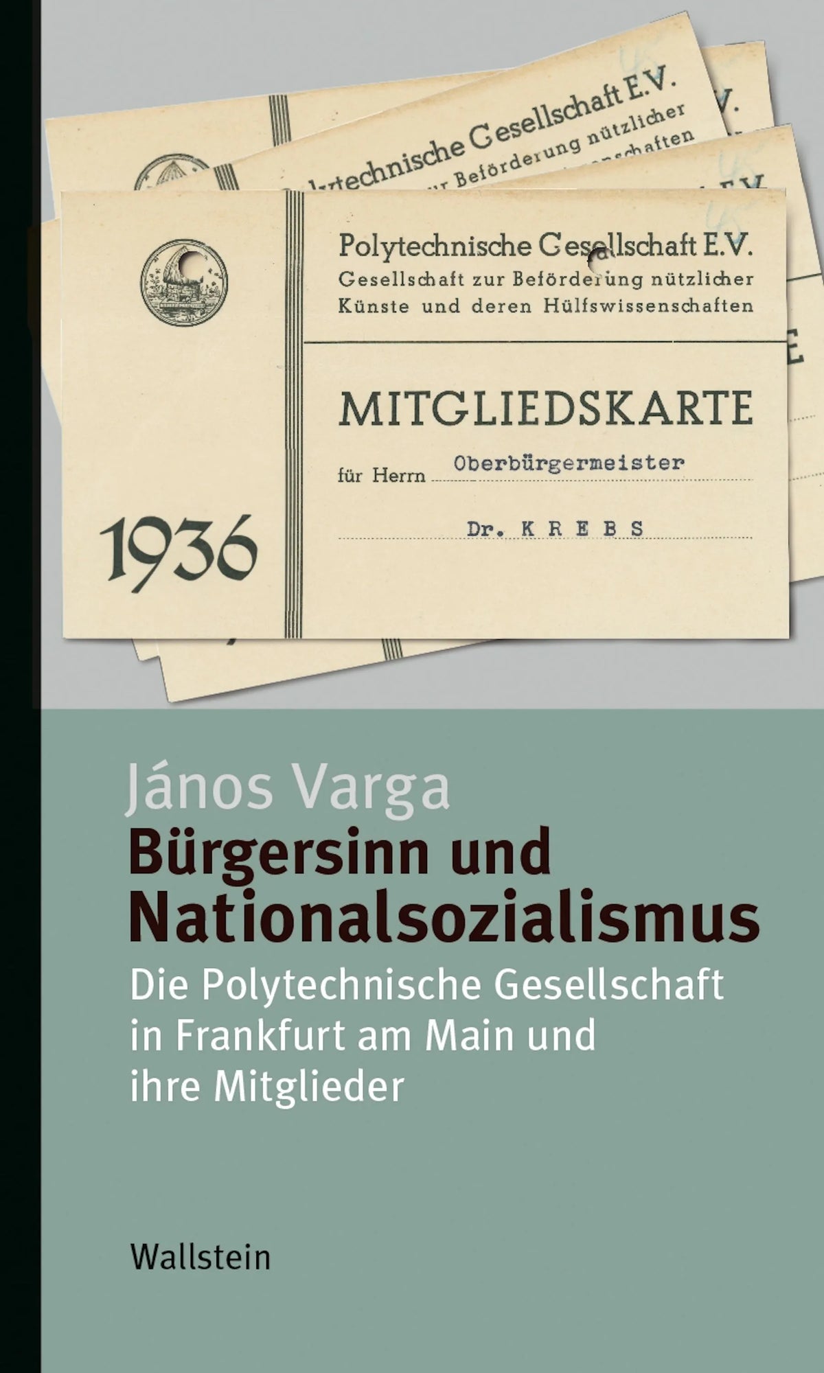 Cover: Bürgersinn und Nationalsozialismus (E-Book) von János Varga