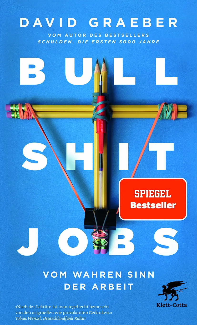 Buchcover von 'Bullshit Jobs' - Taschenbuch von David Graeber