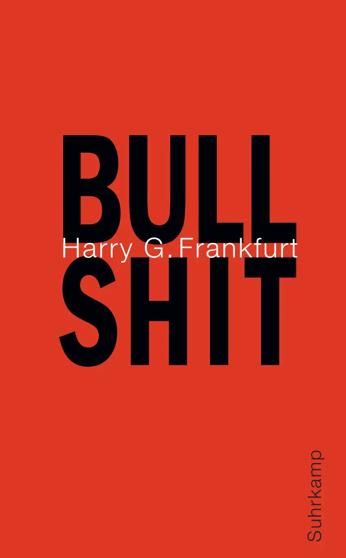 Buchcover von 'Bullshit' - Taschenbuch von Harry G. Frankfurt