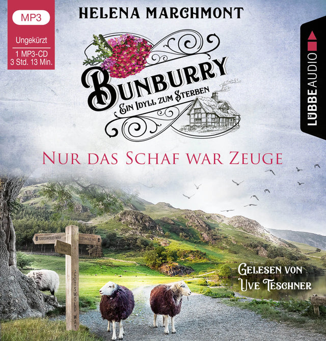 Buchcover von 'Bunburry - Nur das Schaf war Zeuge' - Hörbuch (CD) von Helena Marchmont