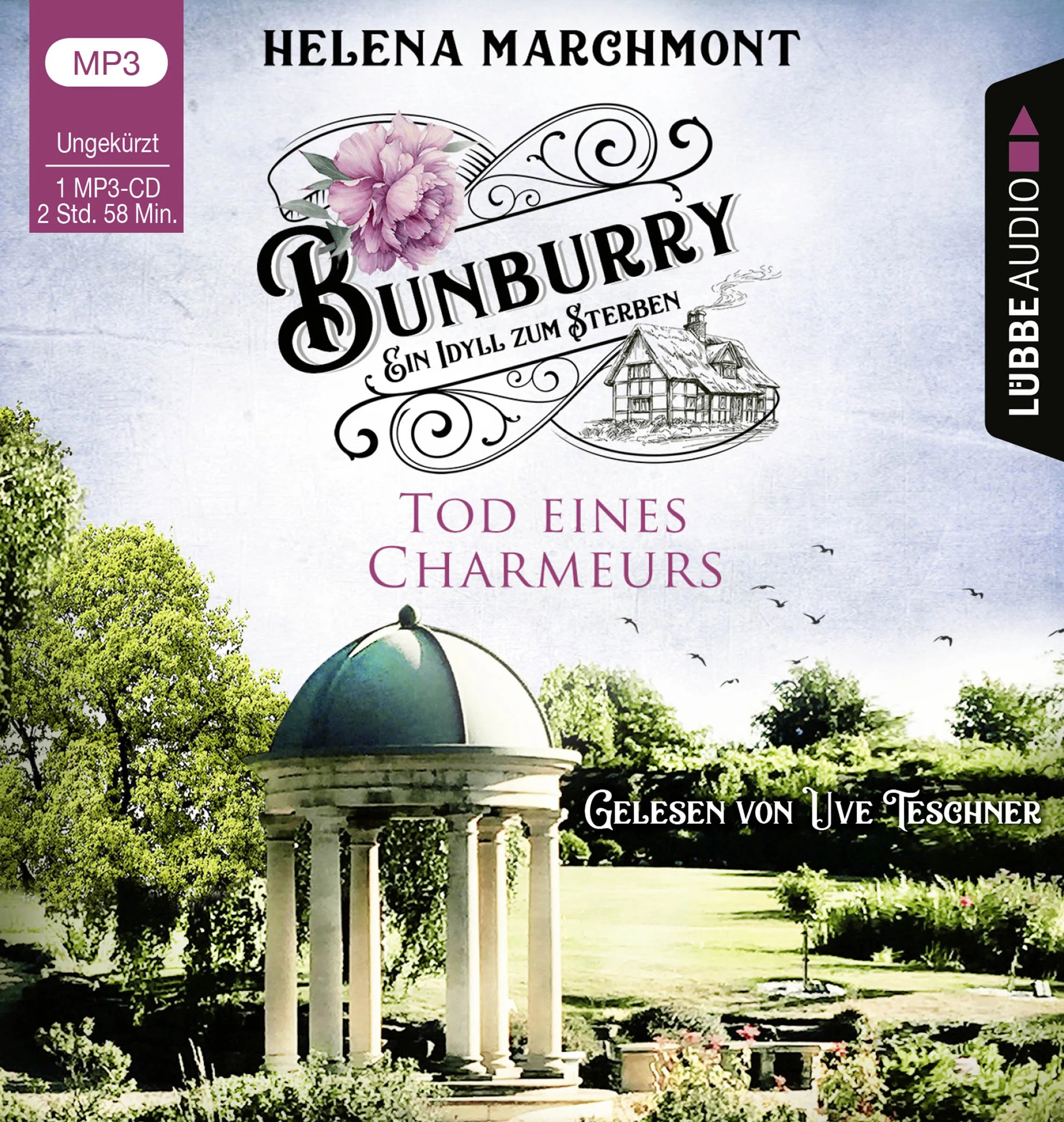 Buchcover von 'Bunburry - Tod eines Charmeurs' - Hörbuch (CD) von Helena Marchmont