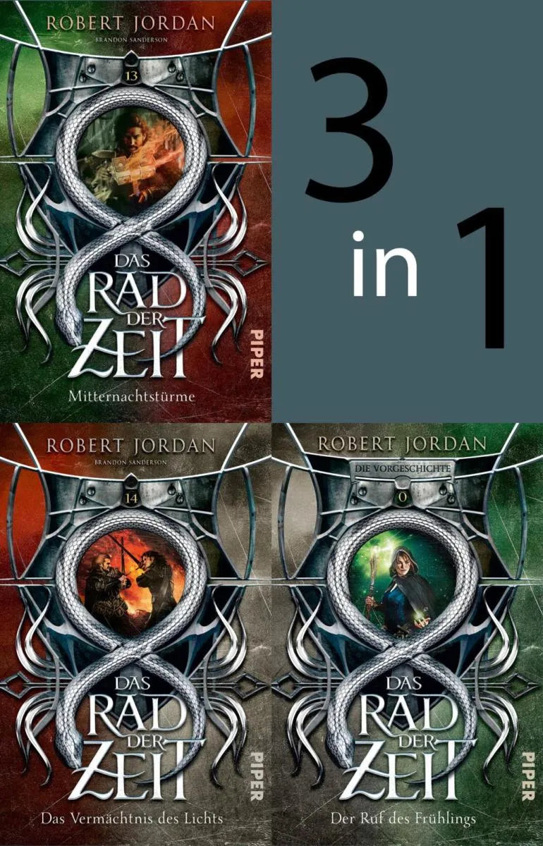 Cover: Bundle: Das Rad der Zeit 13, 14 und 0 (E-Book) von Robert Jordan