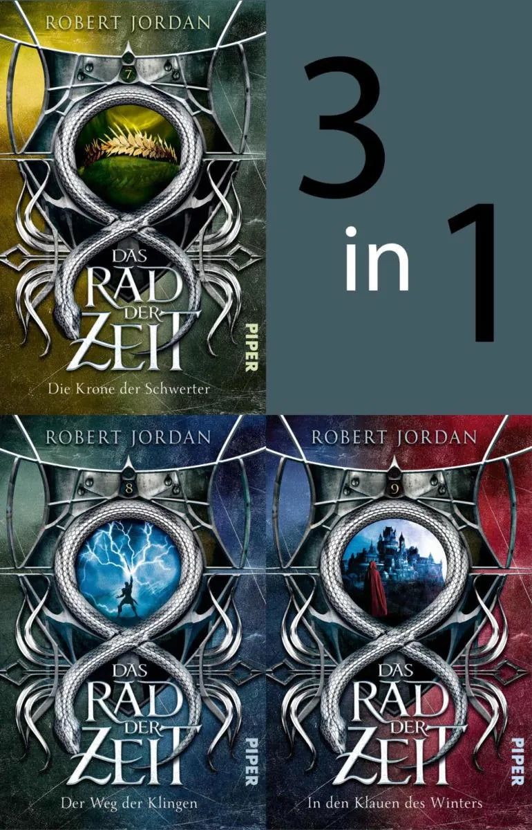 Cover: Bundle: Das Rad der Zeit 7 bis 9 (E-Book) von Robert Jordan
