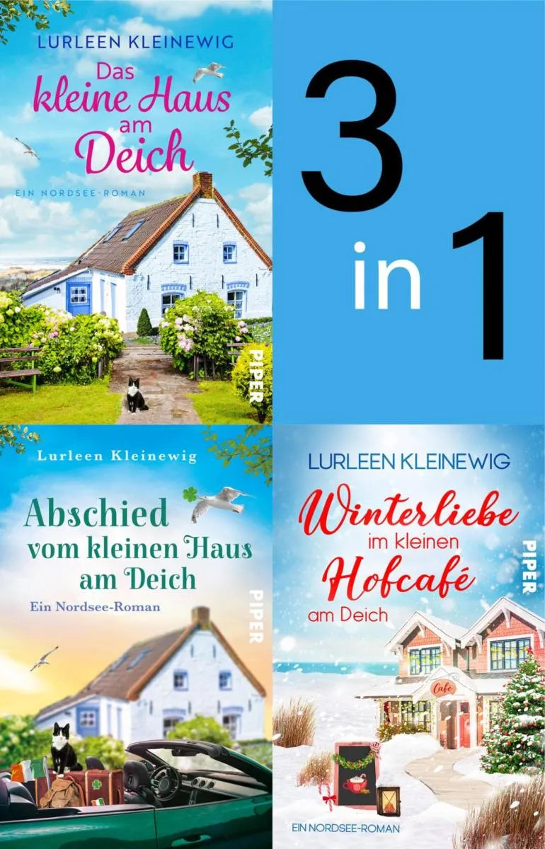 Cover: Bundle: Liebesglück in Ostfriesland Band 1-3 (E-Book) von Lurleen Kleinewig