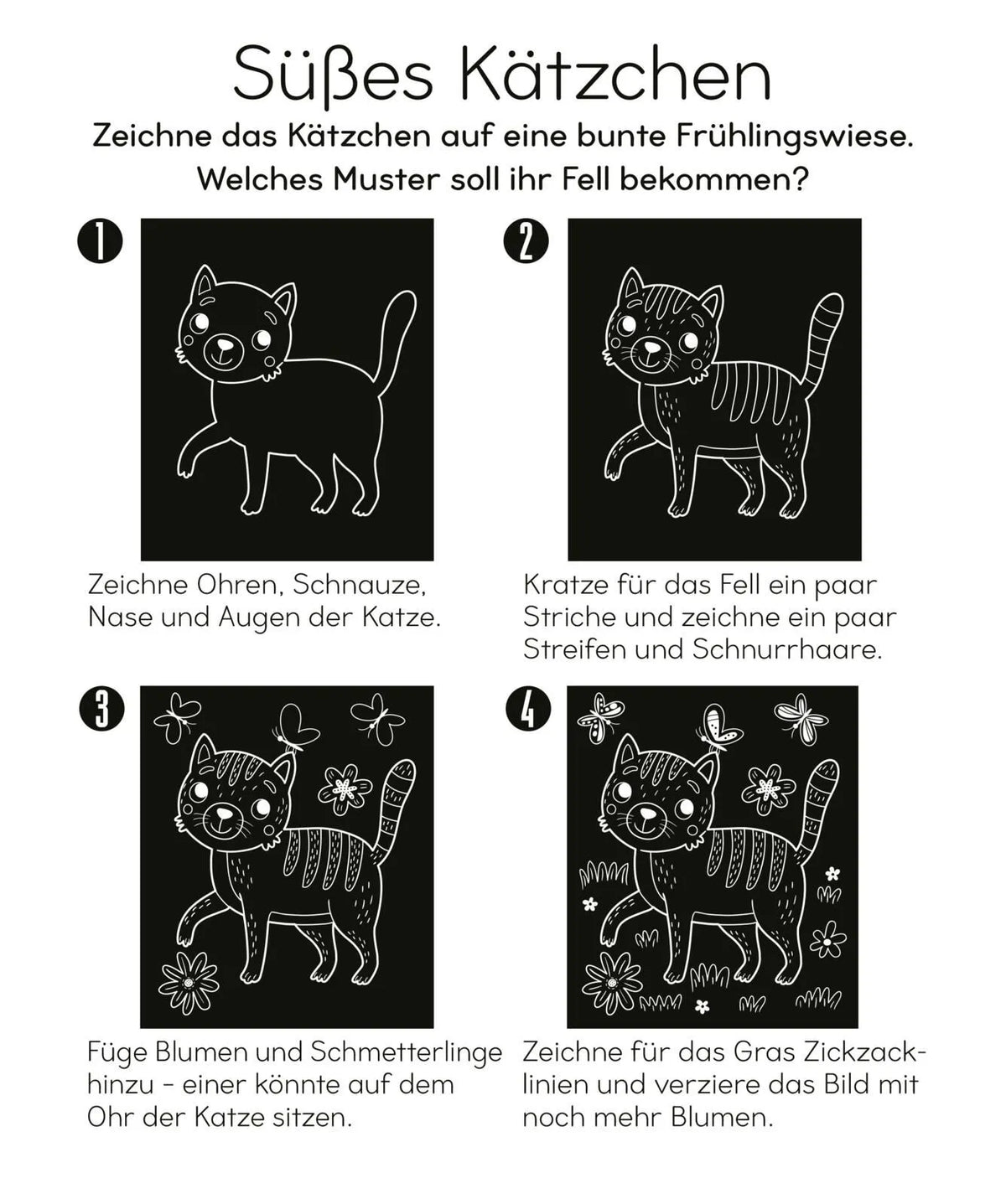 Detailansicht: Bunte Kratzkunst: Tiere (Taschenbuch)