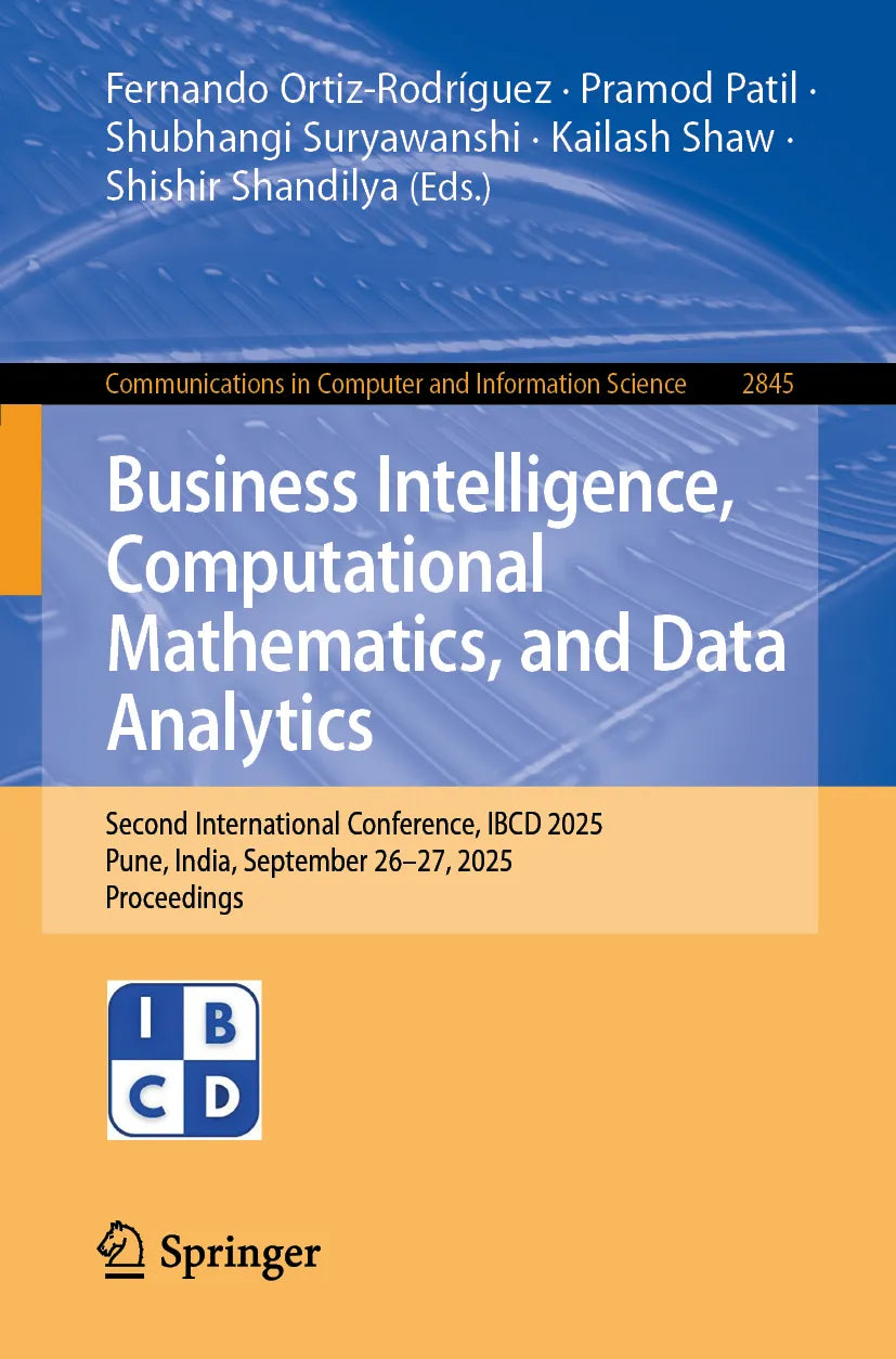 Cover: Business Intelligence, Computational Mathematics, and Data Analytics (E-Book)