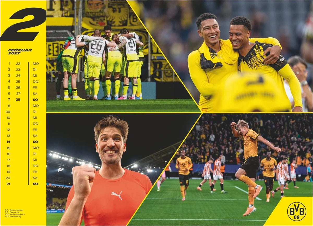 BVB Edition Kalender 2027 – Ansicht