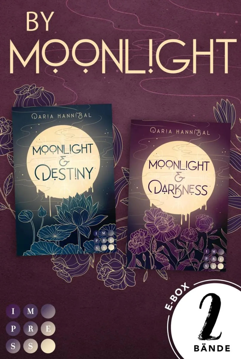 Cover: By Moonlight: 2 Bände in einem Bundle! (E-Book) von Daria Hannibal
