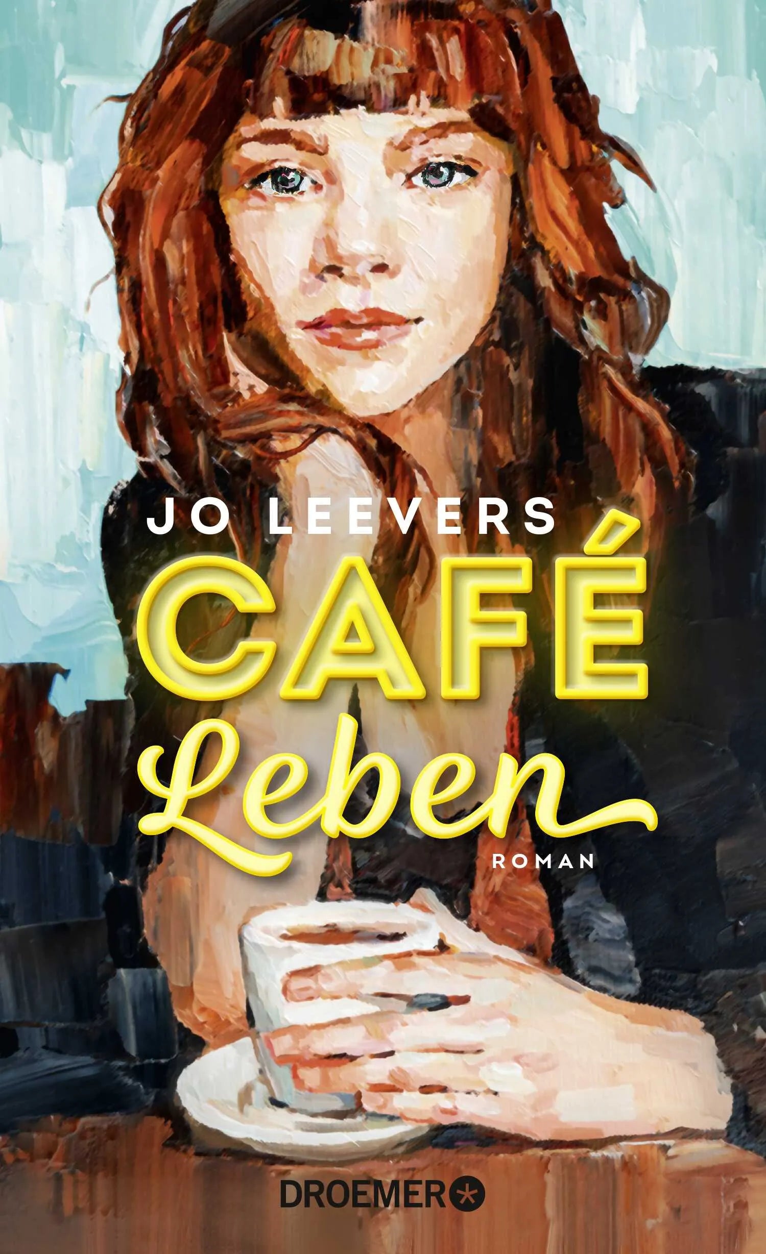Buchcover von 'Café Leben' - Gebundene Ausgabe von Jo Leevers