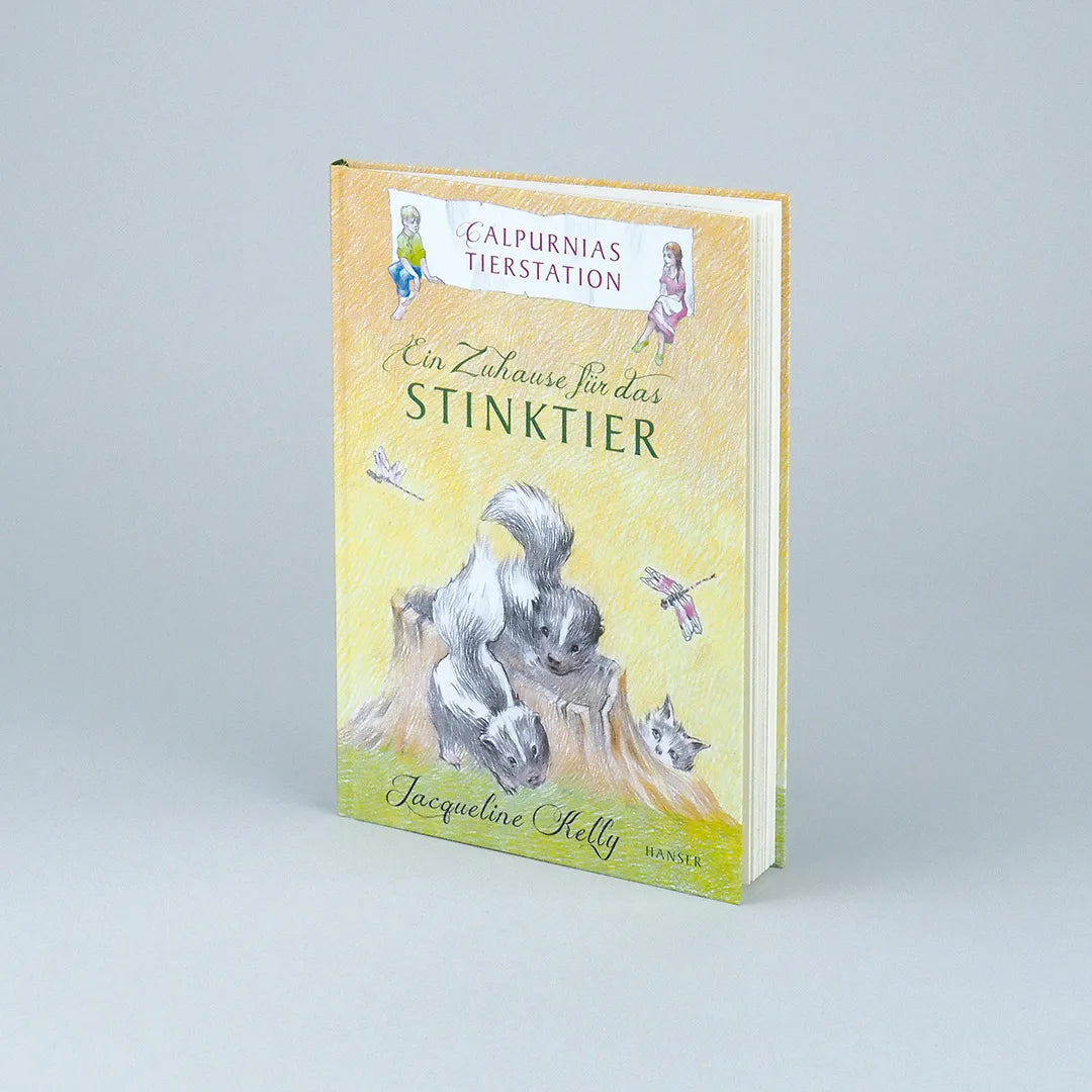 Produktansicht: Calpurnias Tierstation - Ein Zuhause für das Stinktier (Gebundene Ausgabe)