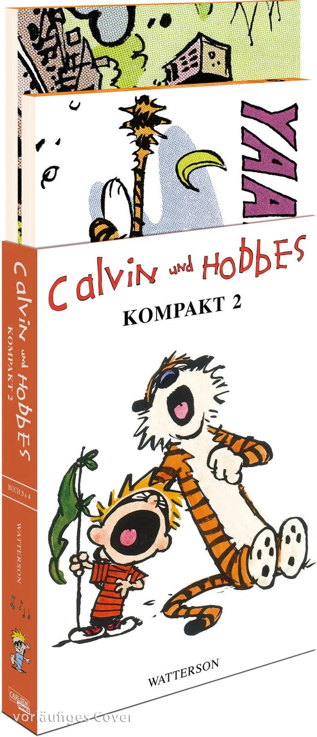 Cover: Calvin und Hobbes Kompakt 2 (Taschenbuch) von Bill Watterson