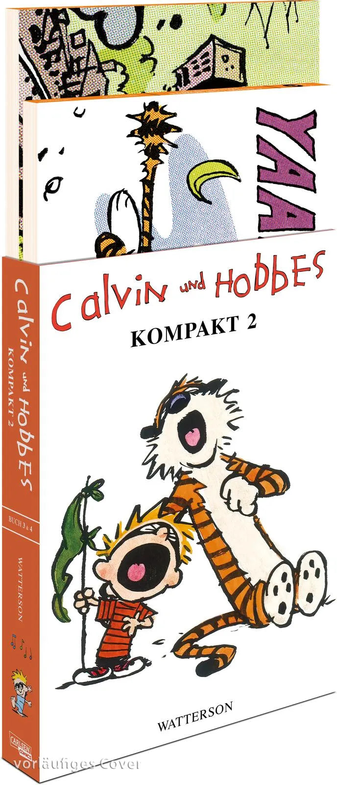 Cover: Calvin und Hobbes Kompakt 2 (Taschenbuch) von Bill Watterson
