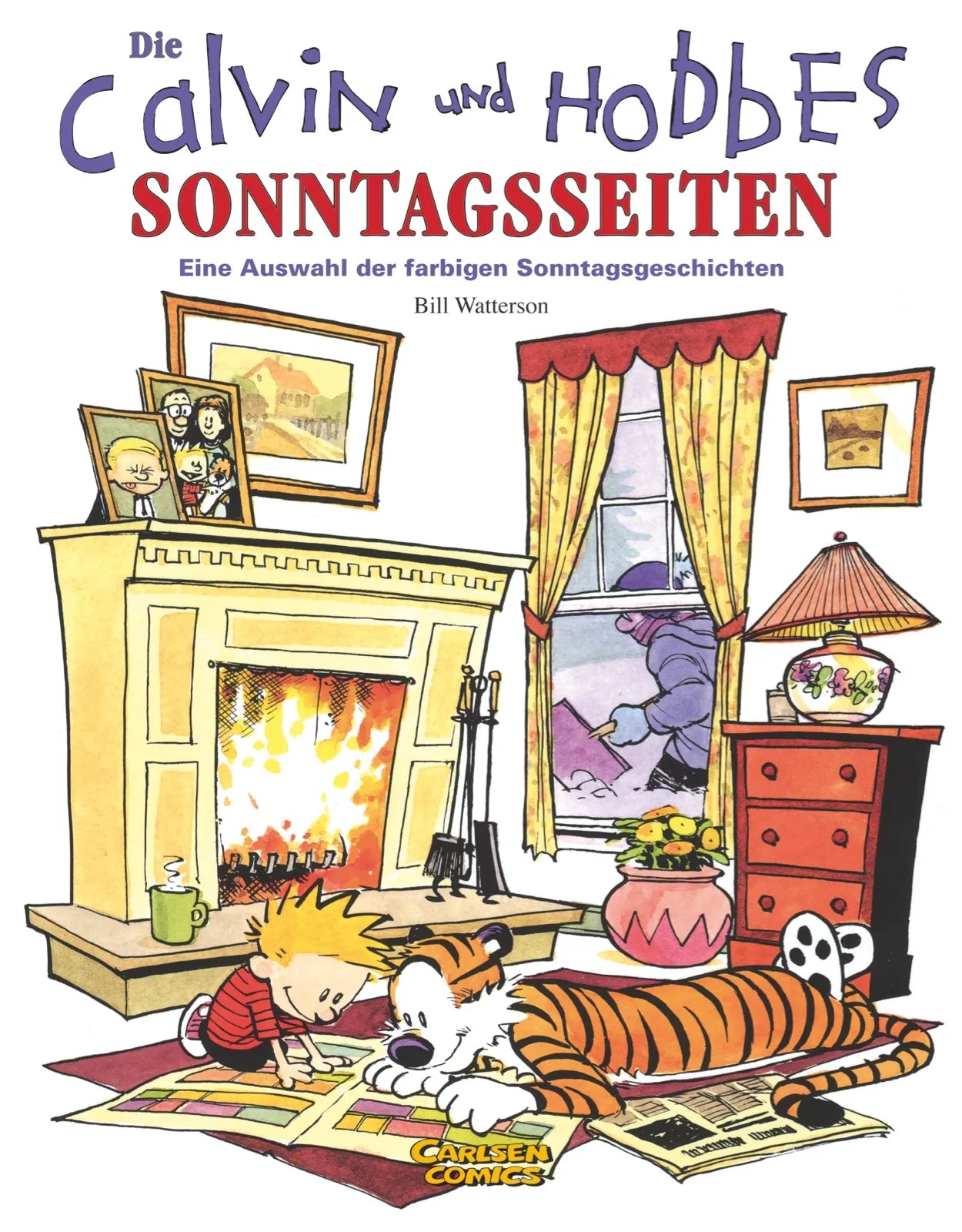 Buchcover von 'Calvin und Hobbes: Sonntagsseiten' - Taschenbuch von Bill Watterson