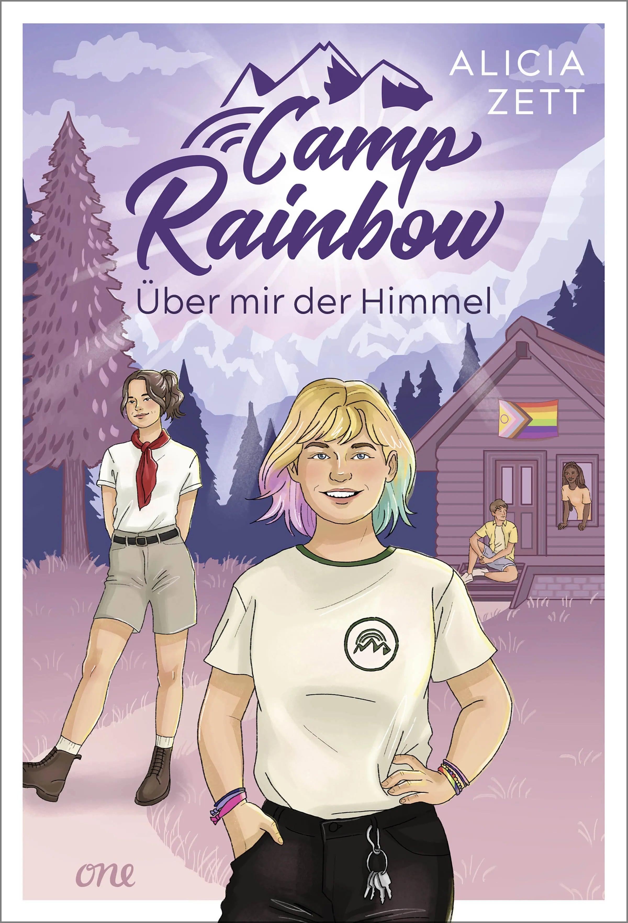 Cover: Camp Rainbow - Über mir der Himmel (E-Book) von Alicia Zett