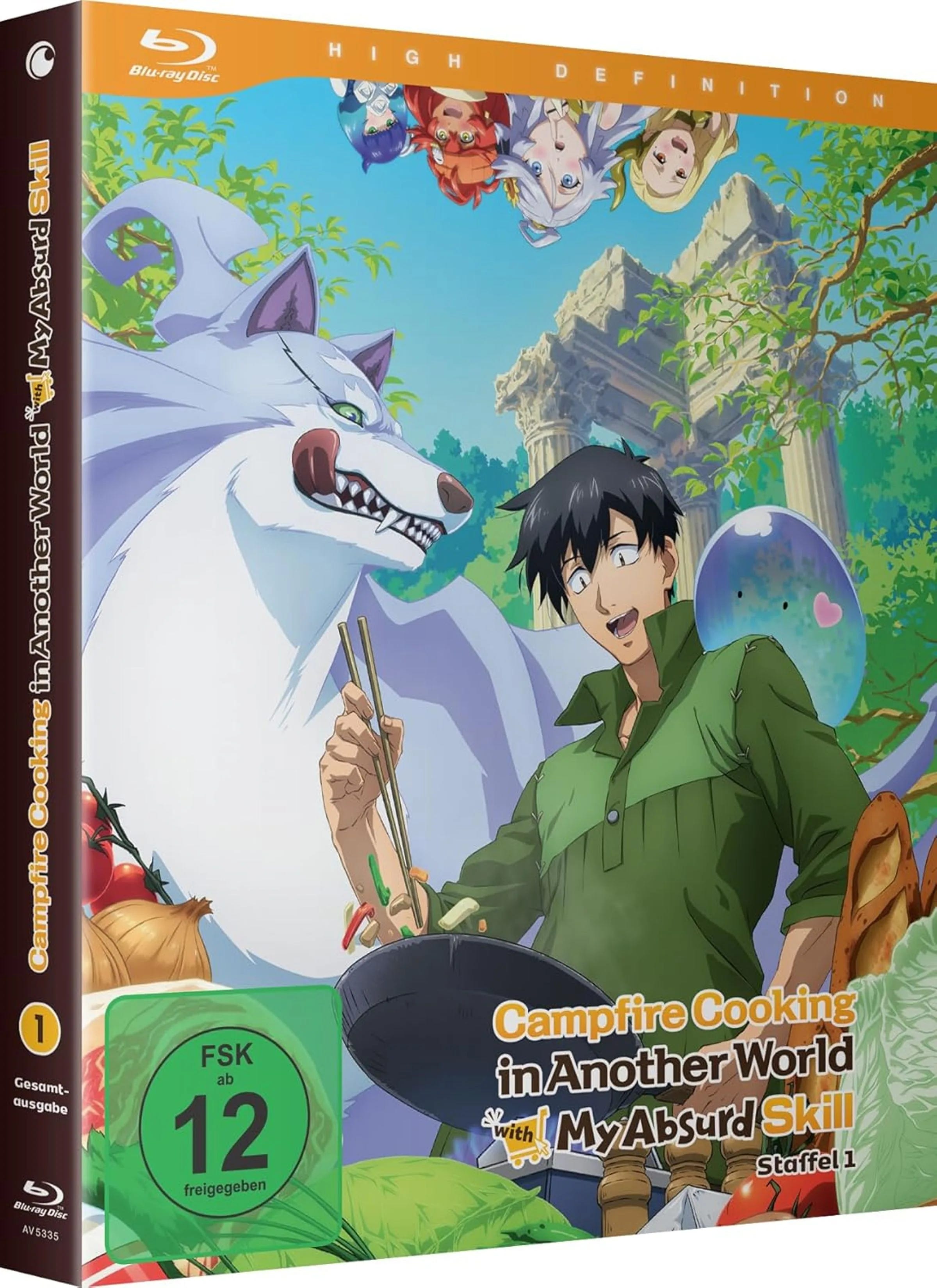 Blu-ray-Cover: Campfire Cooking in Another World with My Absurd