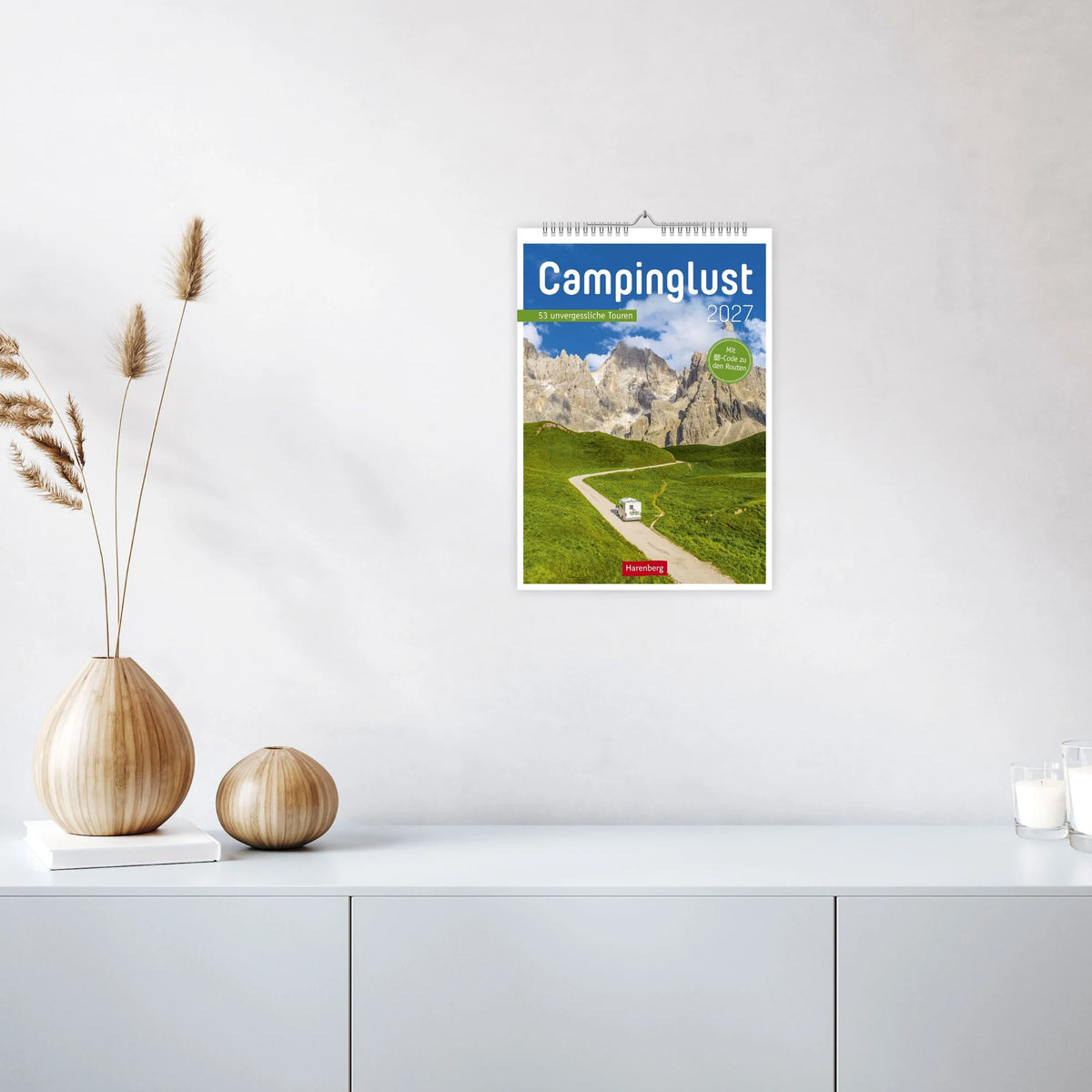 Campinglust Wochen-Kulturkalender 2027 - 53 unvergessliche Touren – Ansicht