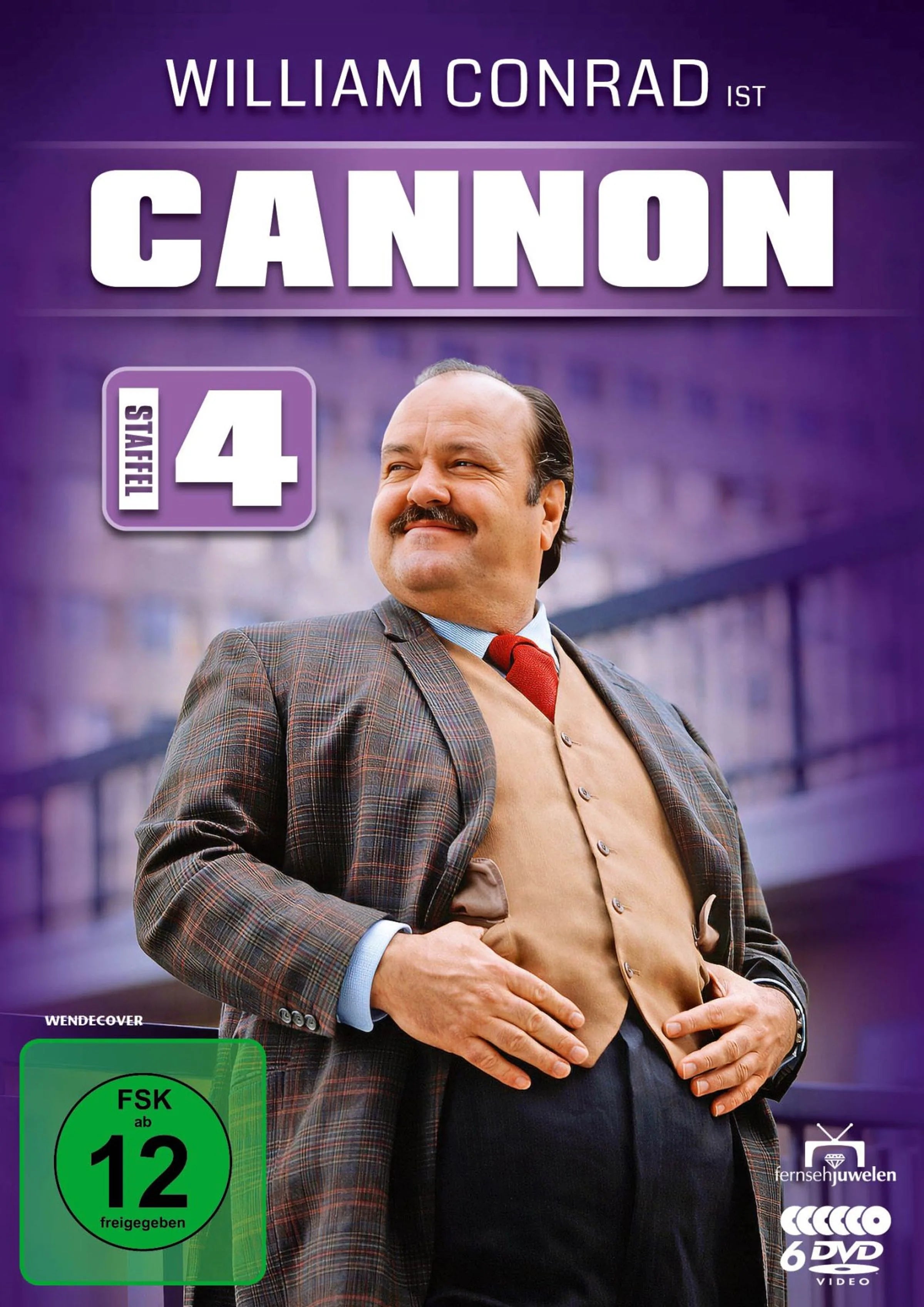 DVD-Cover: Cannon - Die komplette Staffel 4. Regie: George McCowan