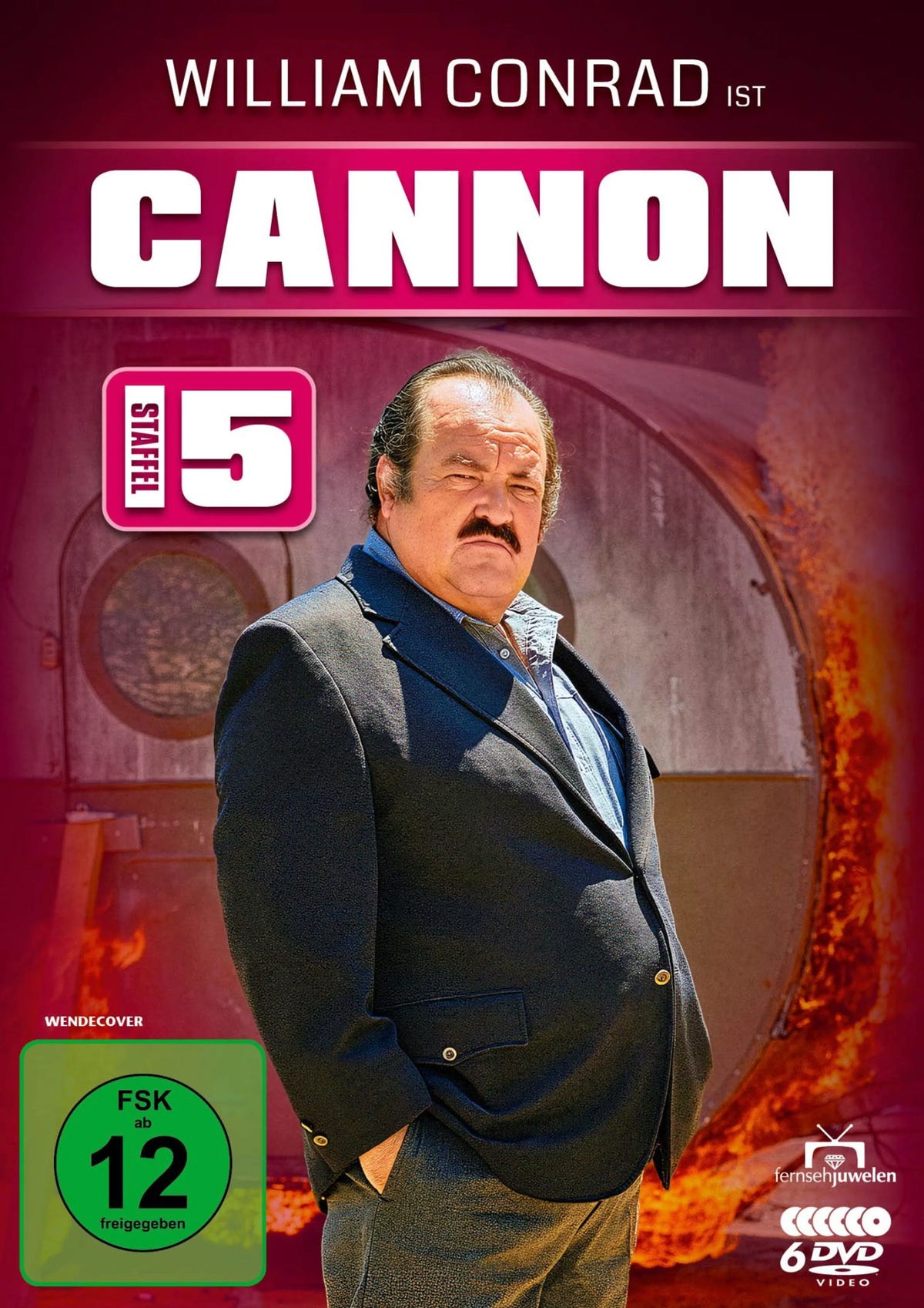 DVD-Cover: Cannon - Die komplette Staffel 5. Regie: Paul Stanley
