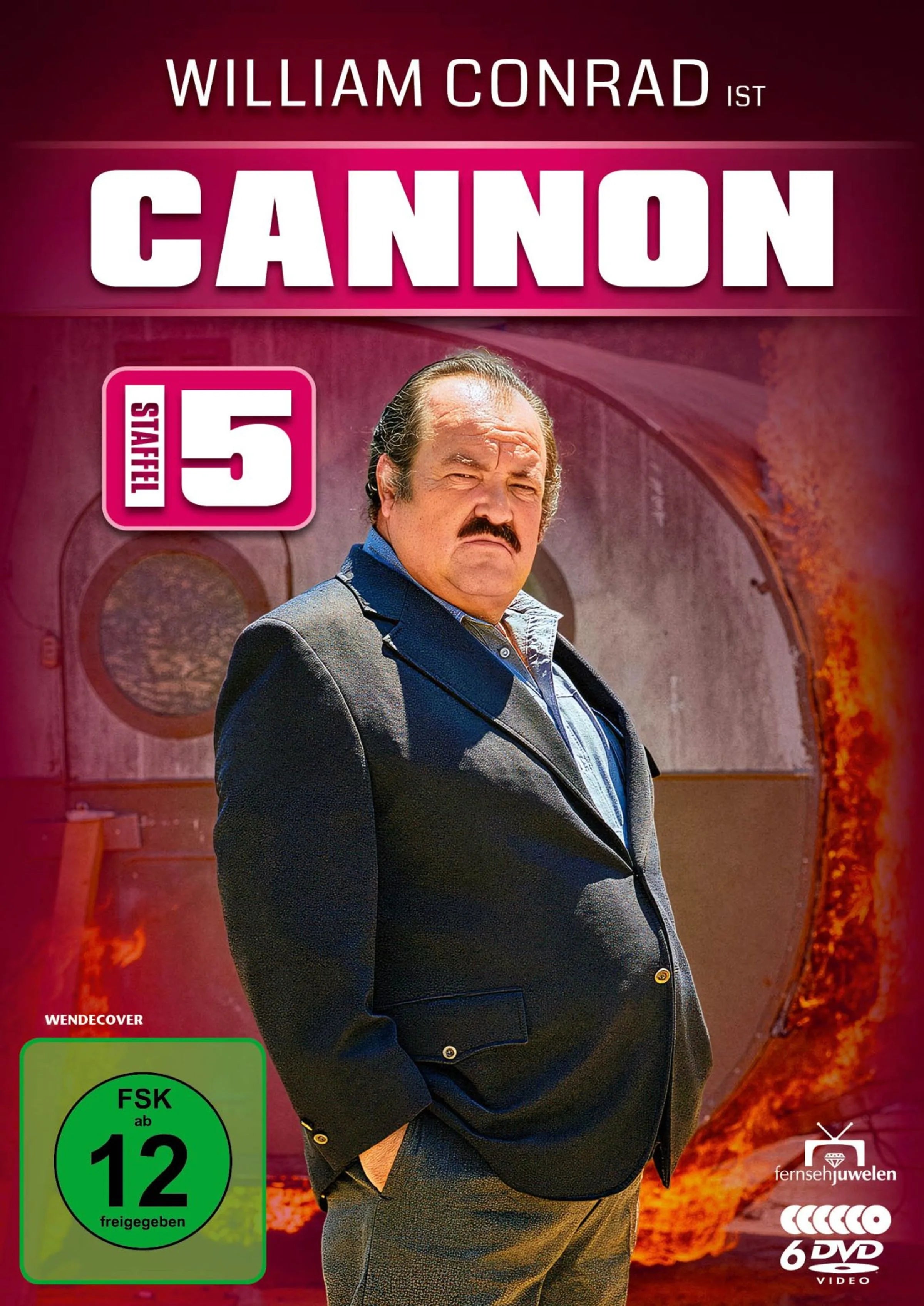 DVD-Cover: Cannon - Die komplette Staffel 5. Regie: Paul Stanley