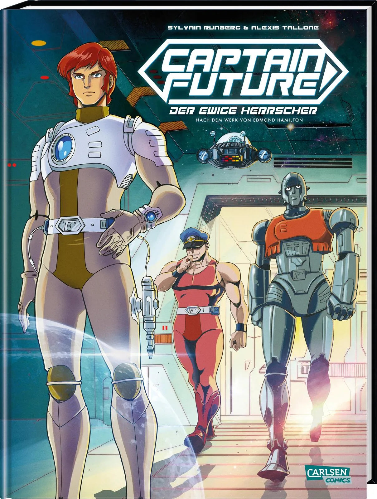 Buchcover von 'Captain Future' - Gebundene Ausgabe von Sylvain Runberg