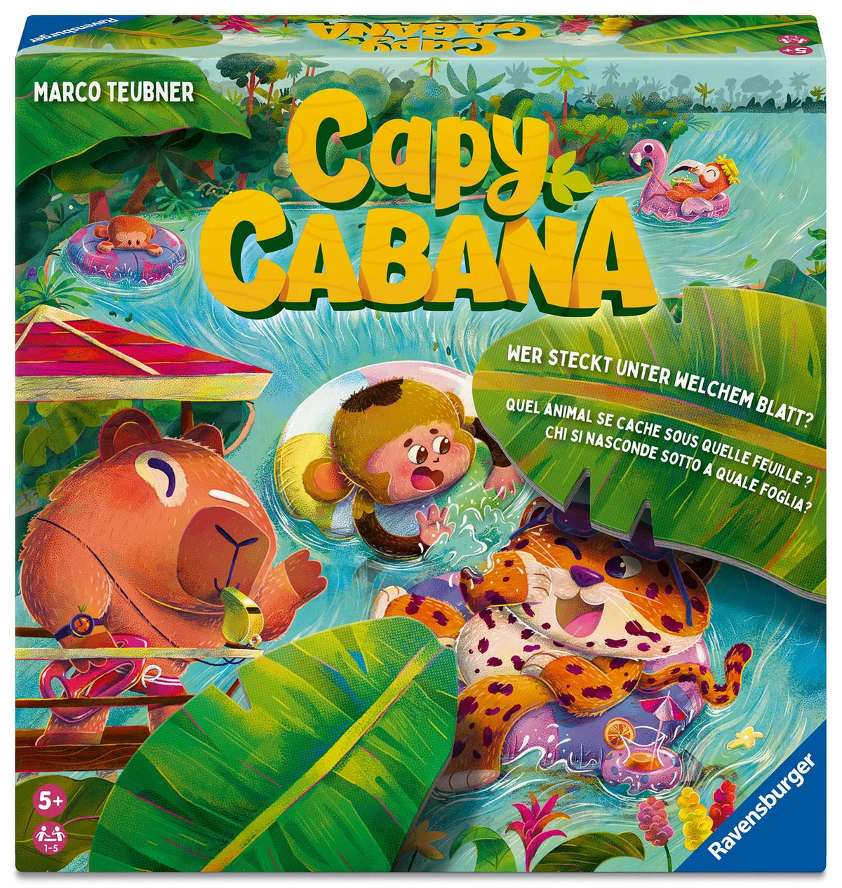 Kinderspiel: Capy Cabana - Kinderspiel ab 5 Jahre